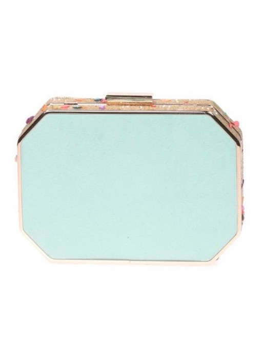 mint clutch bag