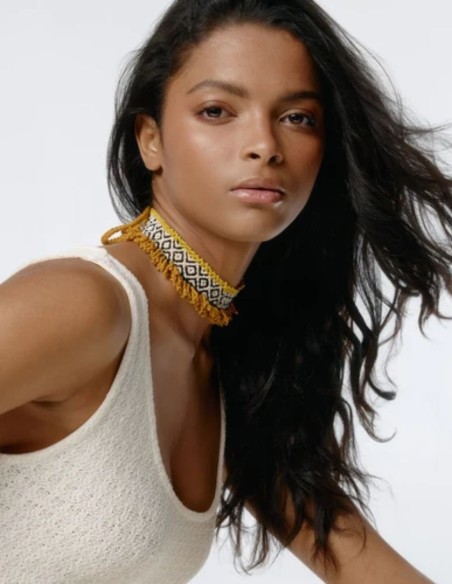 Choker artesanal tejido a mano