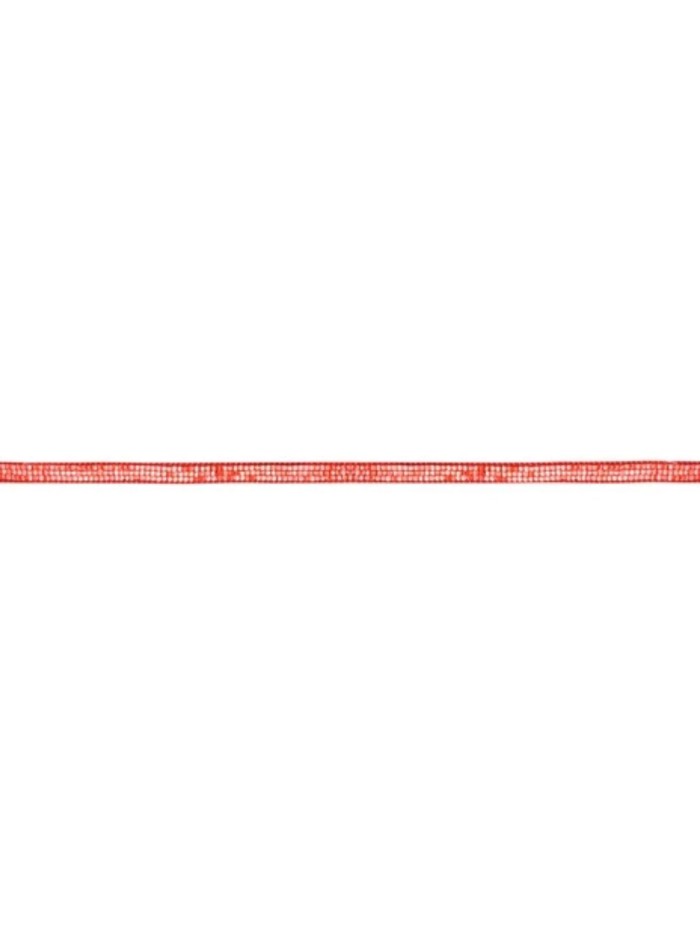 Handcrafted choker made of orange Japanese...