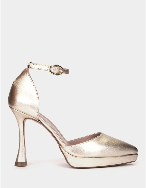 Zapatos de tacón con punta fina y plataforma 2