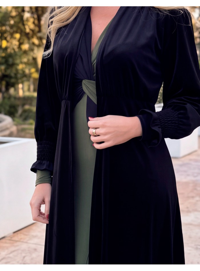 abrigo para invitada