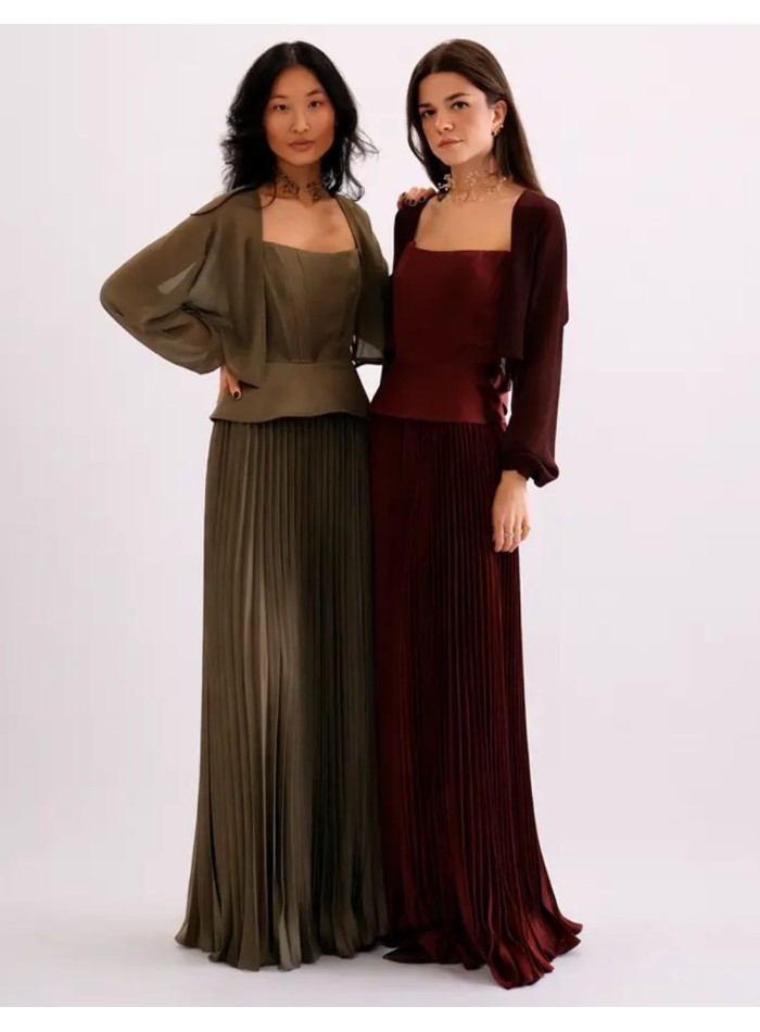 Ensemble deux pièces composé d'un corset sans...