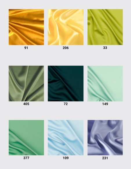 Robe longue à effet satiné et décolleté drapé