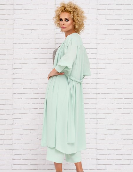 Long guest jacket with loose sleeves at INVITADISIMA by Nuribel