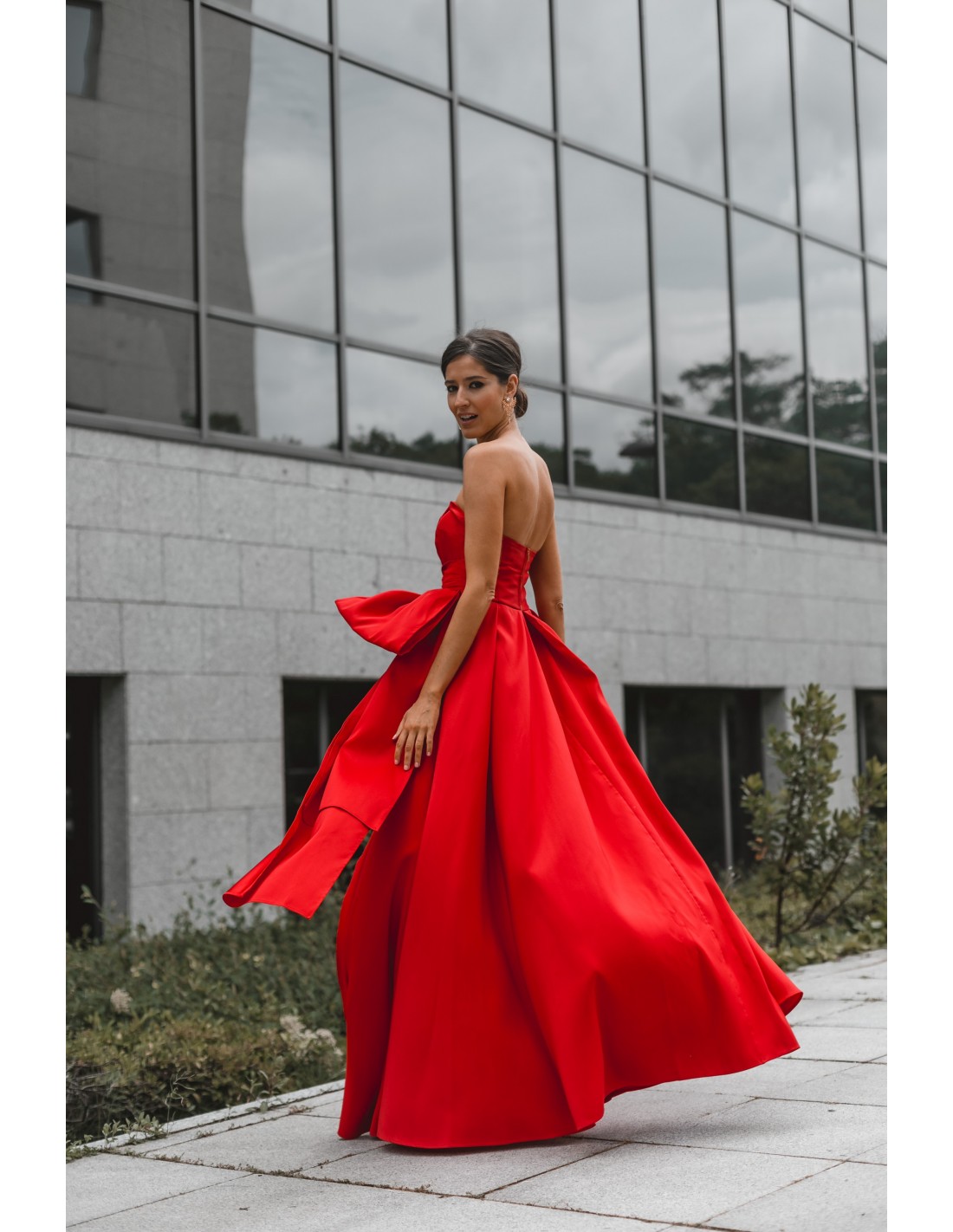 inteligente Correctamente carga Vestido largo rojo escote corazón - INVITADA PERFECTA | INVITADISIMA