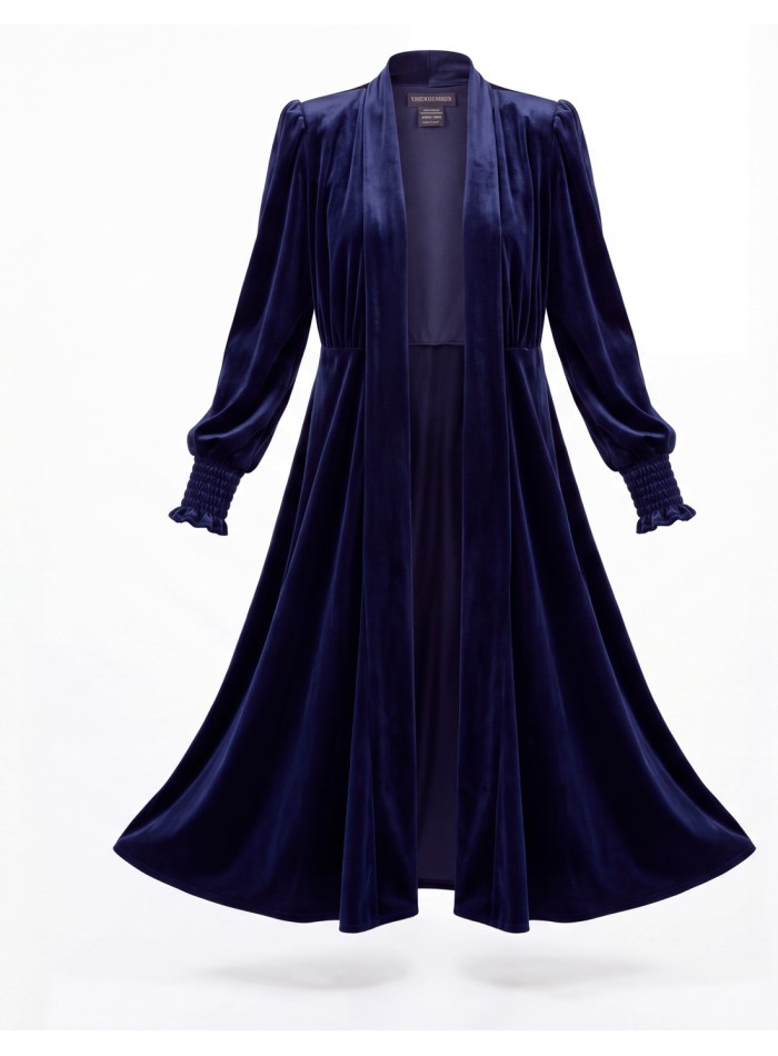 women's velvet coat
