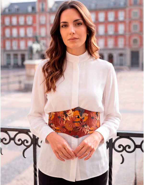 FAJIN DE ALGODON PARA MUJER