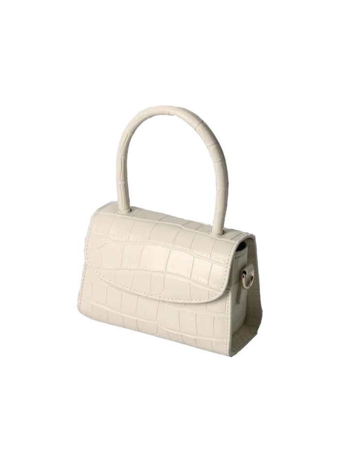 Bolso de mano mini piel beige de Susana Kumar