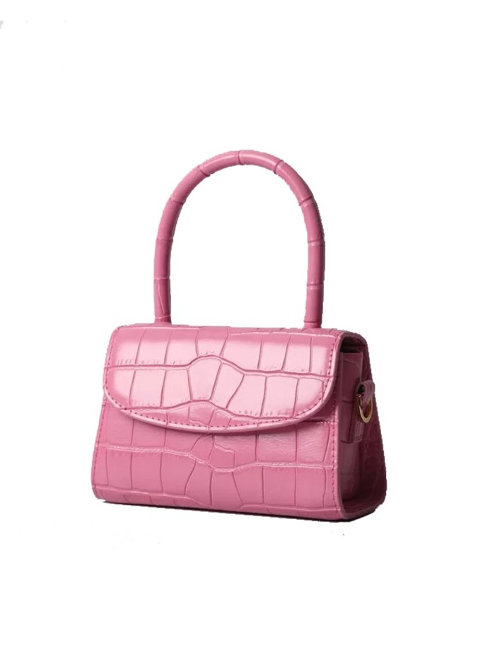 Bolso de mano mini piel rosa Susana Kumar - 1