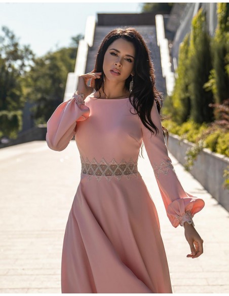 Economicos Largos Elegantes Hombros Caidos Vestidos De Noche Manga Larga  Vestidos Fiesta De Dia Vintage Con Cola Hombros Al Aire 9119131228 -  Ricici.com