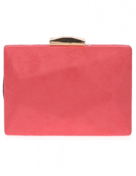 Bolso de antelina con cierre metalizado dorado Lauren Lynn London Accessories - 2 Bolso de antelina con cierre metalizado dorado Lauren Lynn London Accessories - 2