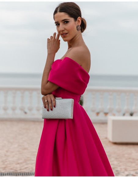 Bolso de fiesta de pedrería - INVITADA PERFECTA plata Bolso de fiesta de pedrería - INVITADA PERFECTA plata