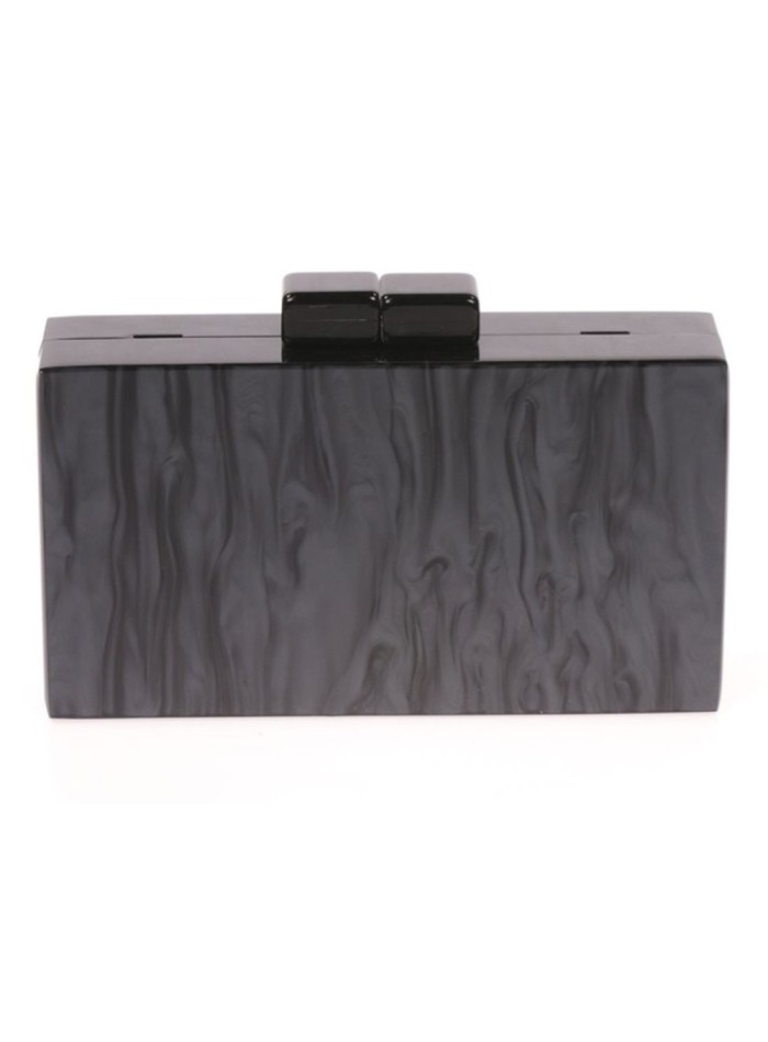 Bolso de fiesta nacarado negro-1