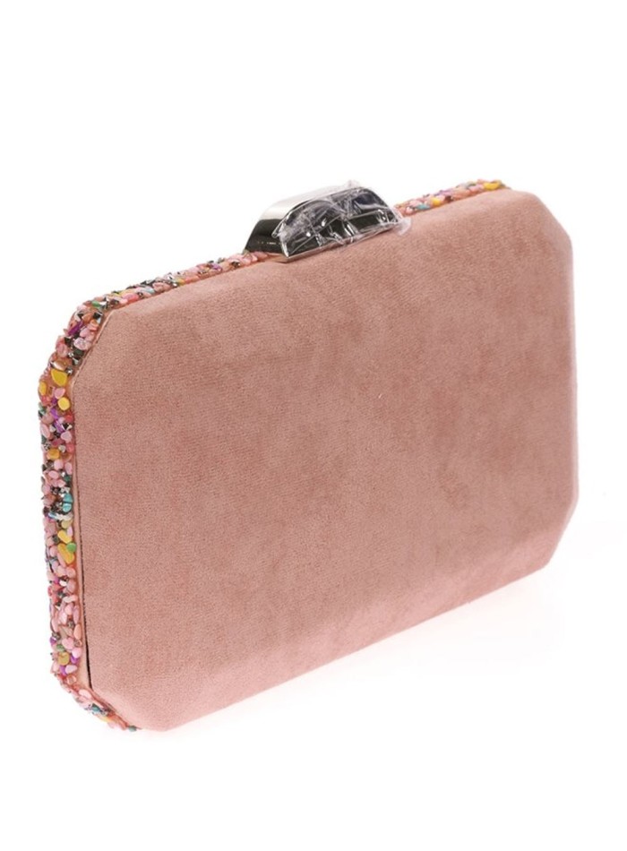 Dune pink hot sale clutch bag