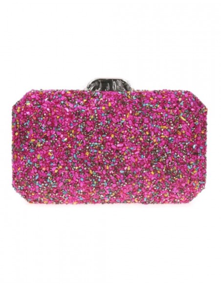 Rhinestone clutch bag Lauren Lynn London Accessories - 11 