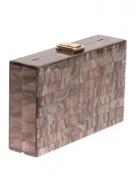 Bolso de fiesta nacarado rectangular - varios colores Lauren Lynn London Accessories - 7  Bolso de fiesta nacarado rectangular - varios colores Lauren Lynn London Accessories - 7