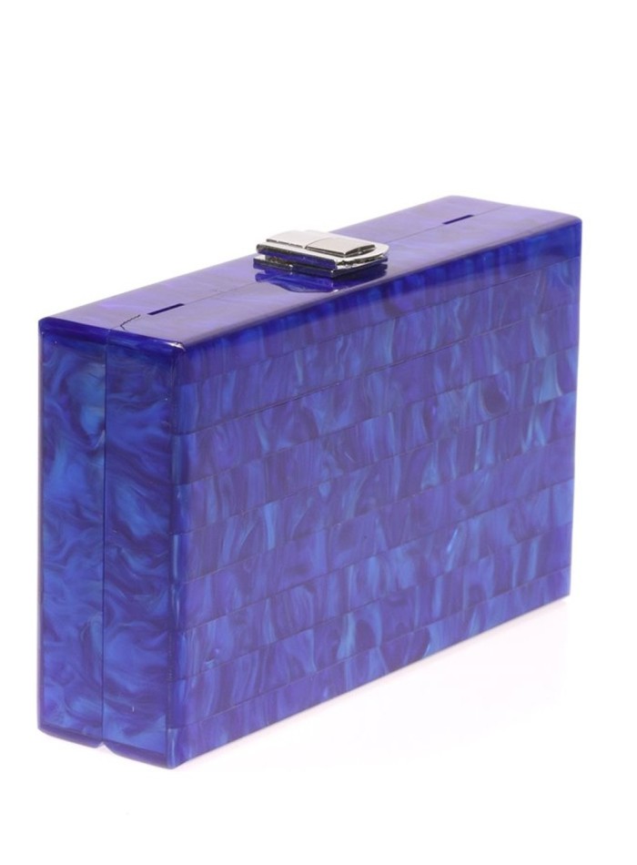 Bolso de fiesta nacarado rectangular - varios colores Lauren Lynn London Accessories - 9