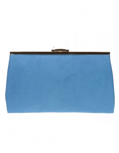 Cartera de fiesta antelina y cierre pedrería Lauren Lynn London Accessories - 2  Cartera de fiesta antelina y cierre pedrería Lauren Lynn London Accessories - 2