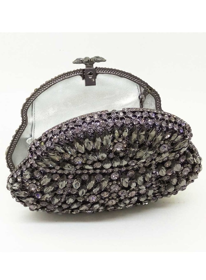 Bolso de fiesta joya con forma de monedero antiguo-2