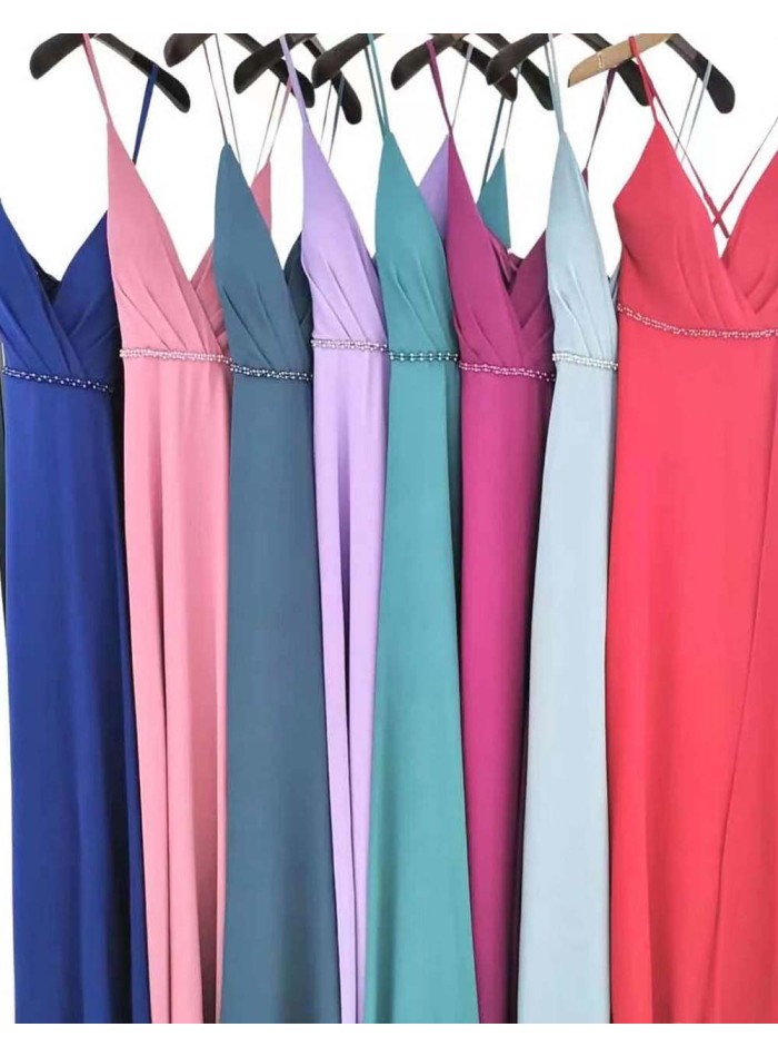 Maxi dress with rhinestone detailing Lauren Lynn London - 7