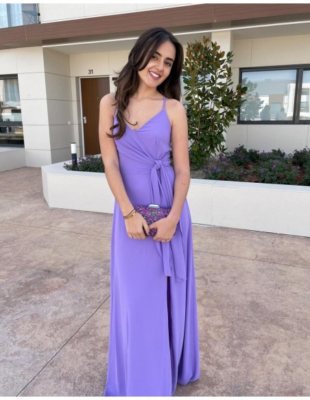 Maxi dress with ribbon detailing Lauren Lynn London - 4 