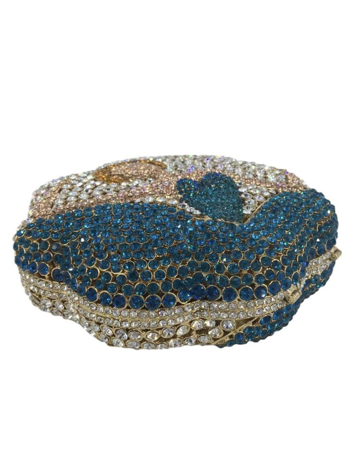 Jeweled party bag with ballerina detail Lauren Lynn London Accessories - 2