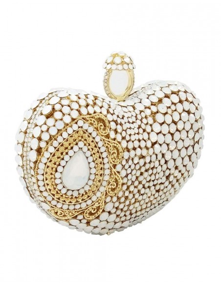 Bolso de mano joya con cristales para invitadas y novias Lauren Lynn London Accessories - 2  Bolso de mano joya con cristales para invitadas y novias Lauren Lynn London Accessories - 2