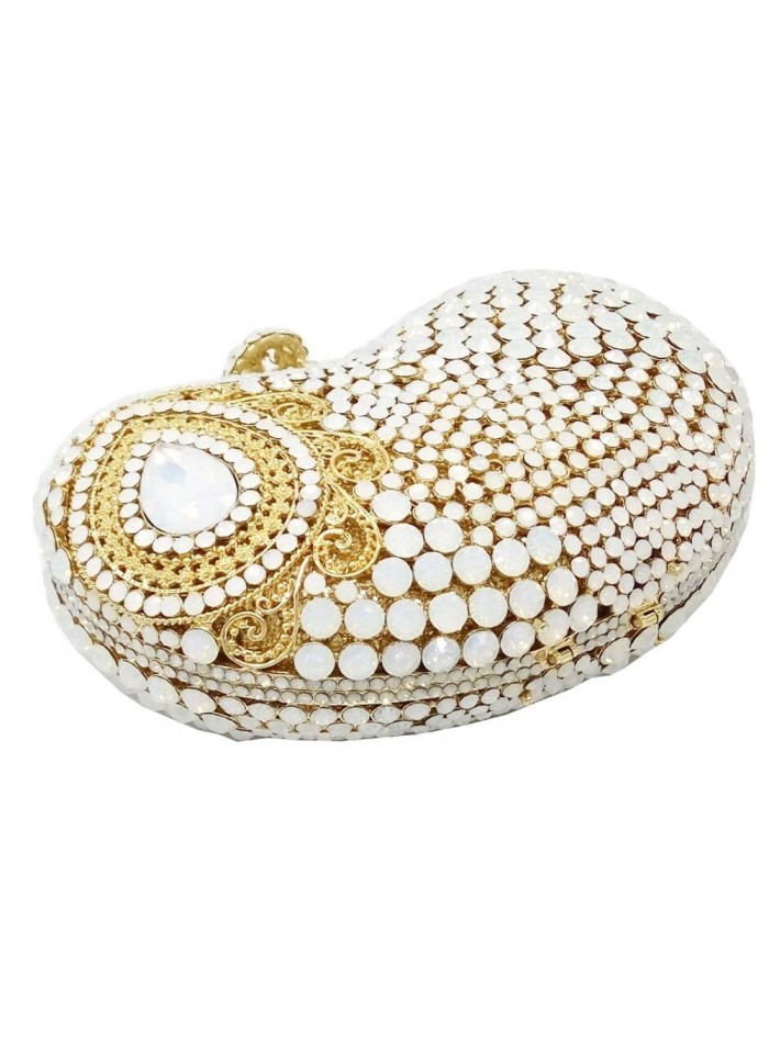 Bolso de mano joya con cristales para invitadas y novias Lauren Lynn London Accessories - 4