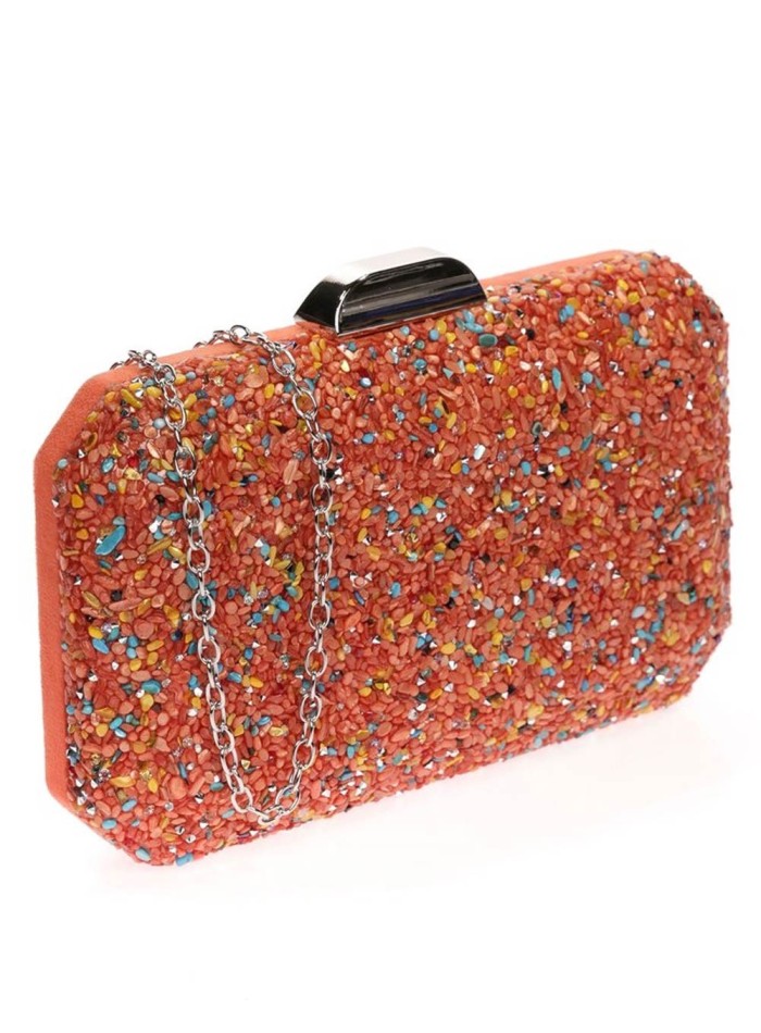 Rhinestone clutch bag Lauren Lynn London Accessories - 15 