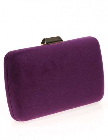 Bolso de fiesta de antelina para invitadas Lauren Lynn London Accessories - 8  Bolso de fiesta de antelina para invitadas Lauren Lynn London Accessories - 8