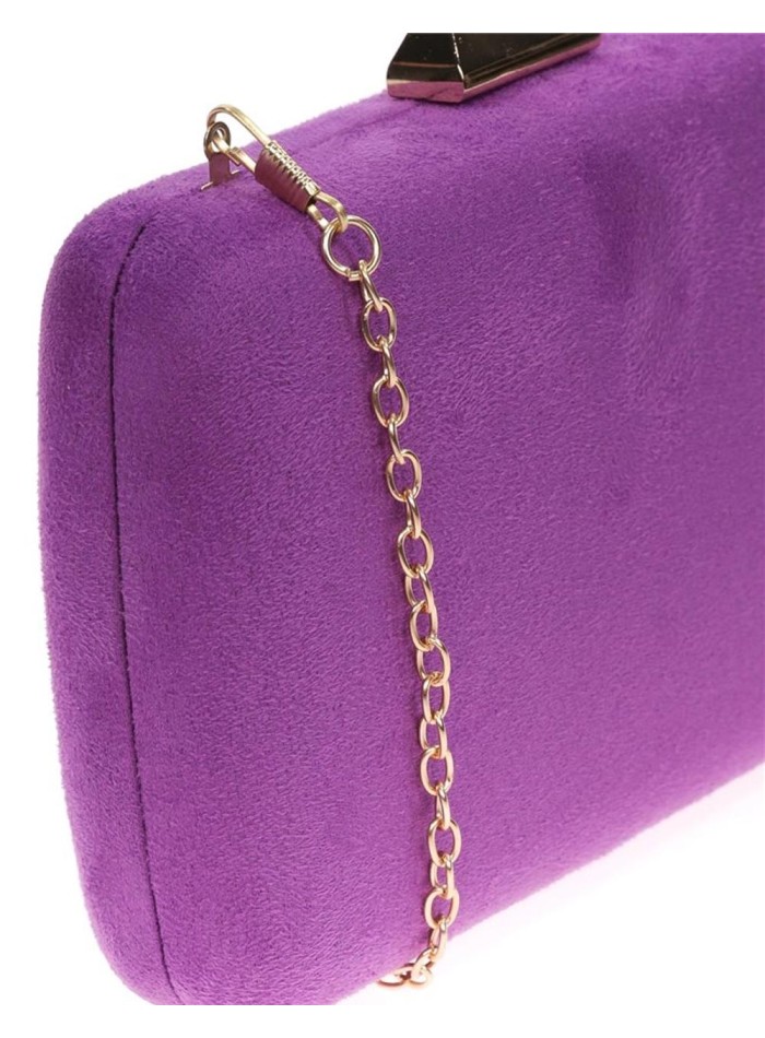 Bolso de fiesta de antelina para invitadas Lauren Lynn London Accessories - 30 