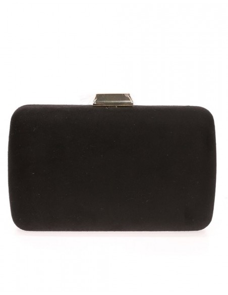 Suede clutch bag for wedding guests Lauren Lynn London Accessories - 33 