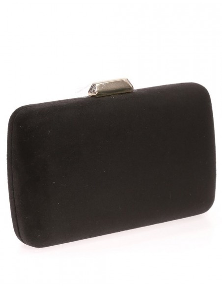 Suede clutch bag for wedding guests Lauren Lynn London Accessories - 35 