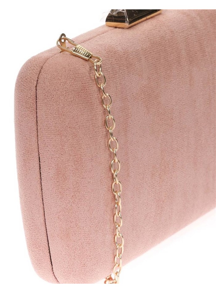Suede clutch bag for wedding guests Lauren Lynn London Accessories - 38 