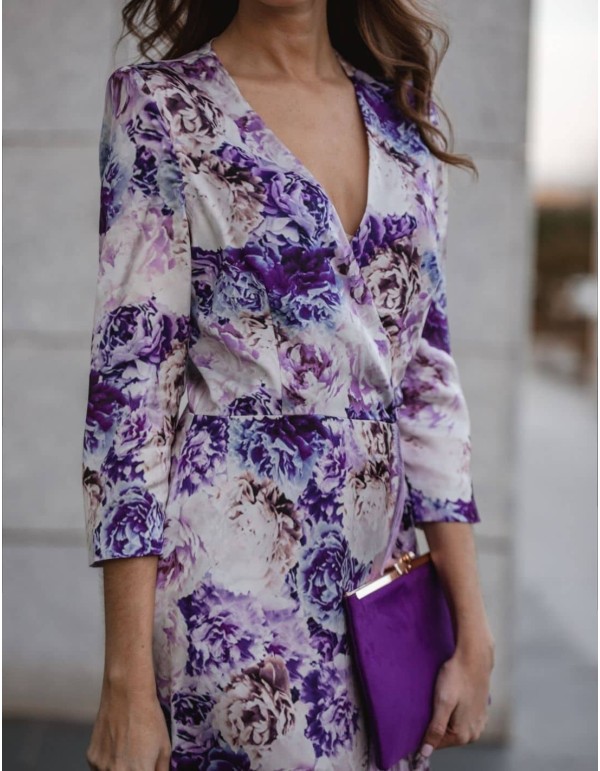 copy of Cartera de fiesta antelina y cierre pedrería Lauren Lynn London Accessories - 2 2