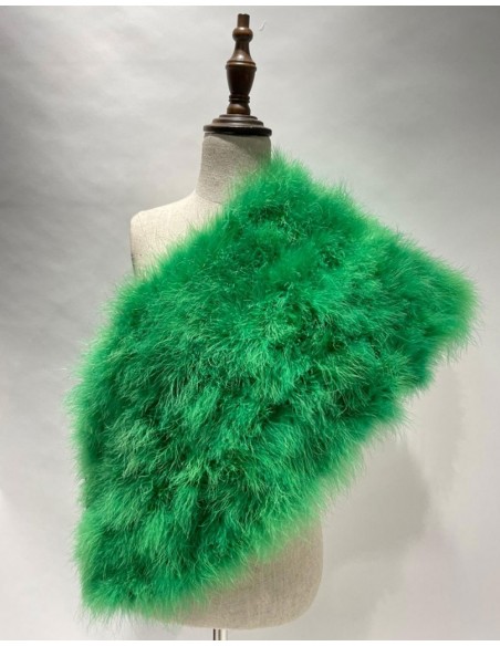 Etole de fête - couleurs variées - plumes d'autruche - grande qualité