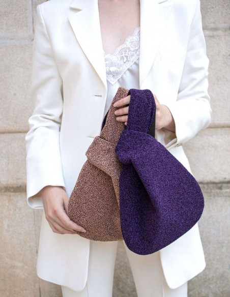 Bolso bombonera japonesa en lamé de colores-2 Bolso bombonera japonesa en lamé de colores-2