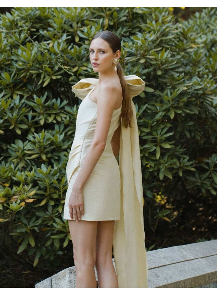 Short party dress with lace - Zaira di Vielma