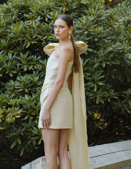 Short party dress with lace - Zaira di Vielma