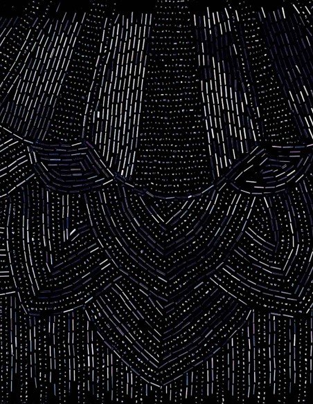 Cartera de mano de pedrería para invitadas