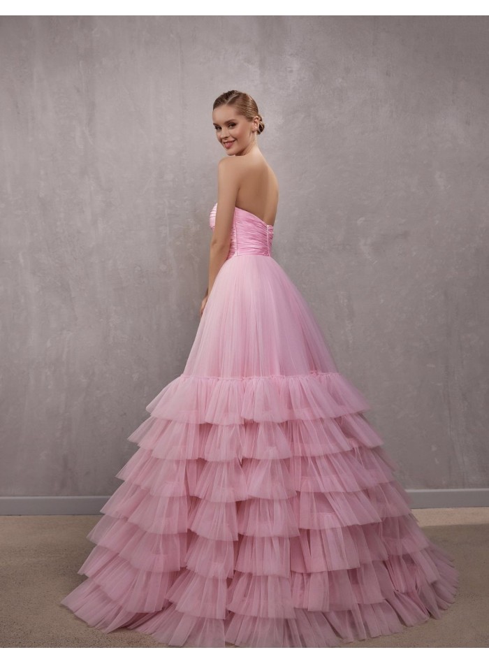 Organza tulle maxi outlet skirt