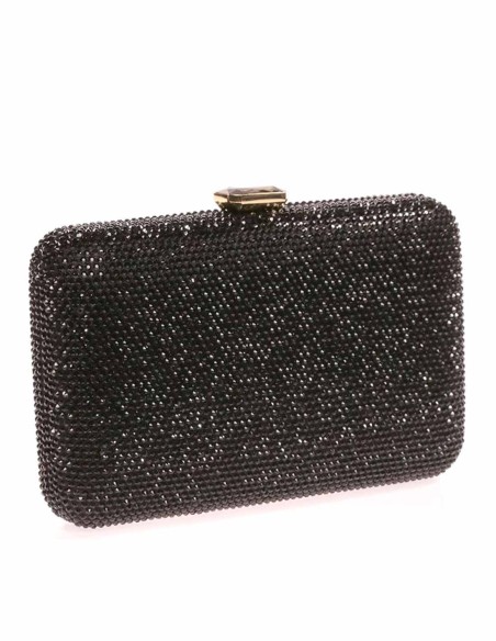 Evening clutch bag made of crystal
