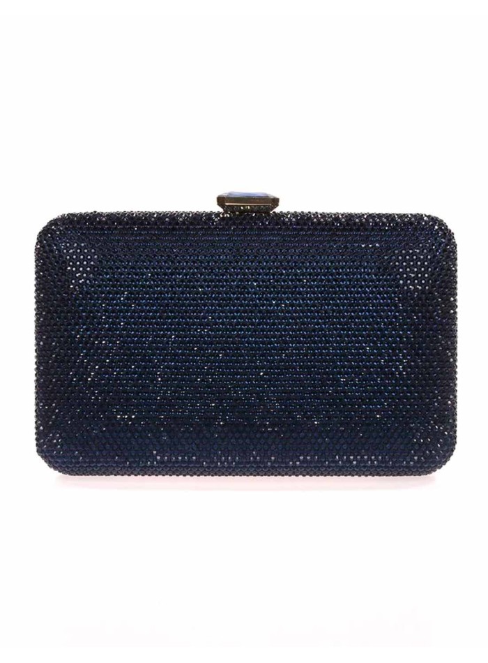 Evening clutch bag made of crystal