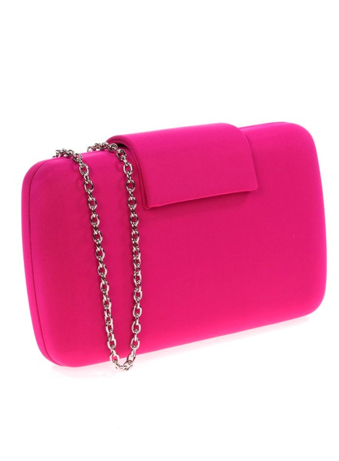 Buy RSVP by Nykaa Fashion Dark Pink Diamante Embellished Bow Handbag Online