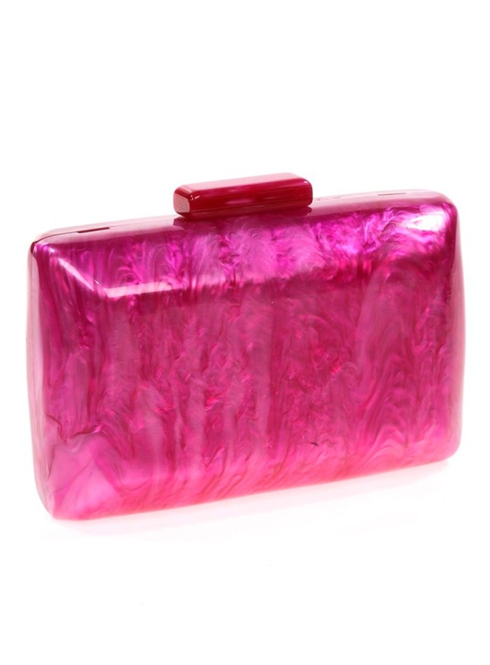 Fuschia evening clearance clutch