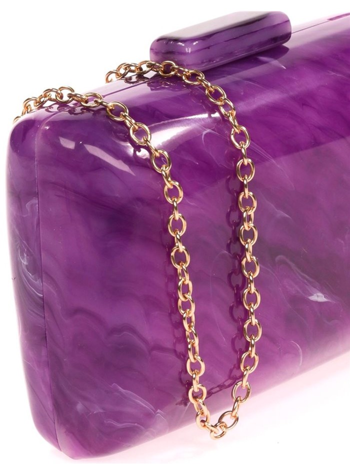 Sac de fête en nacre avec bords arrondis