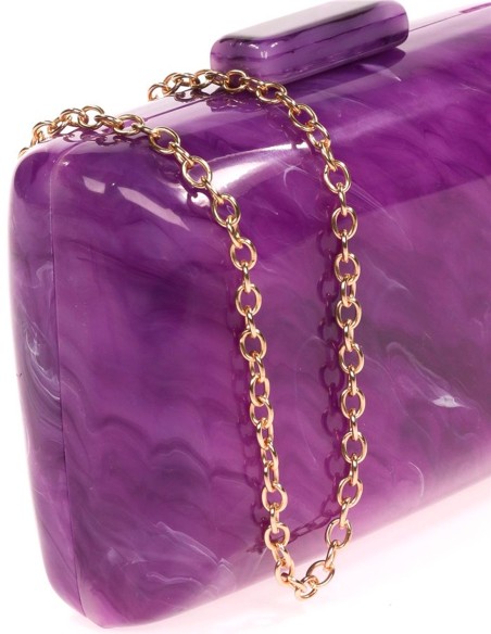 Sac de fête en nacre avec bords arrondis