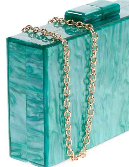 Pearly evening clutch bag for guests