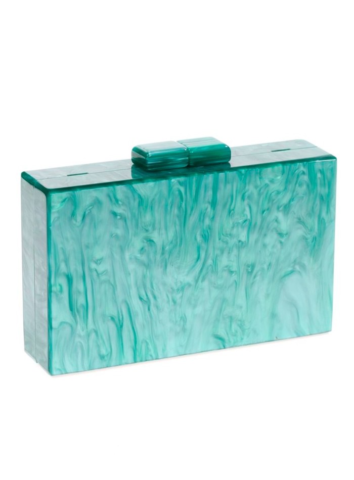 Bolso de fiesta nacarado para invitada