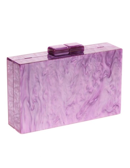 Bolso de fiesta nacarado para invitada